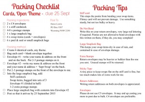 Swap Checklist & packing tips September 2015 reduced