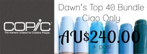 Dawn's Top 40 Copic Bundle - ciao only