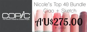 Nicole's Top 40 Copic Bundle - Sketch & ciao