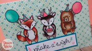 Dawn Lewis shows you how to make this fun card using Lawn Fawn 'Party Animals' stamps + Copic markers in this video tutorial. Looking for Lawn Fawn + Copic in Australia? Check out www.dawnlewis.com.au
