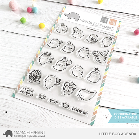 Mama Elephant, Little Boo Agenda stamp set, Australia