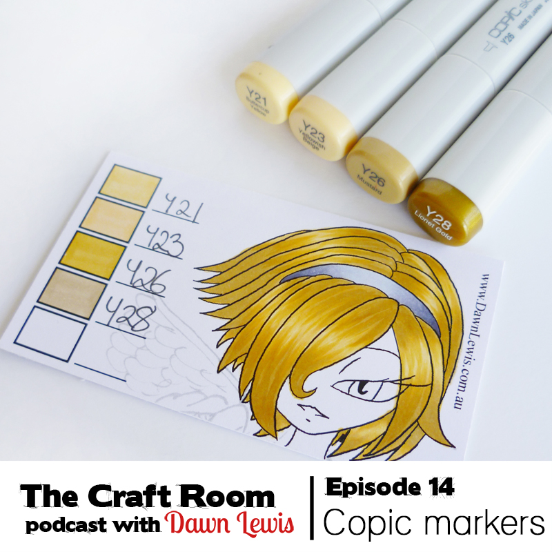 The Craft Room Podcast Episode 14, Copic Marker Q&A part 1