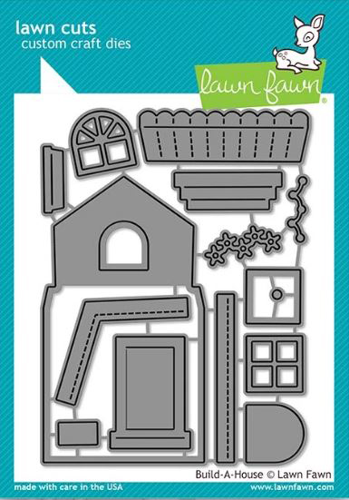 Lawn Fawn, Build A House die set, Australia