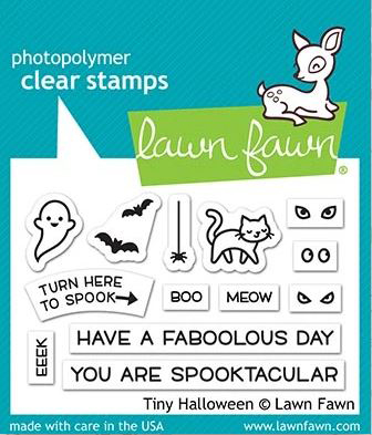 Lawn Fawn, Tiny Halloween stamp set, Australia