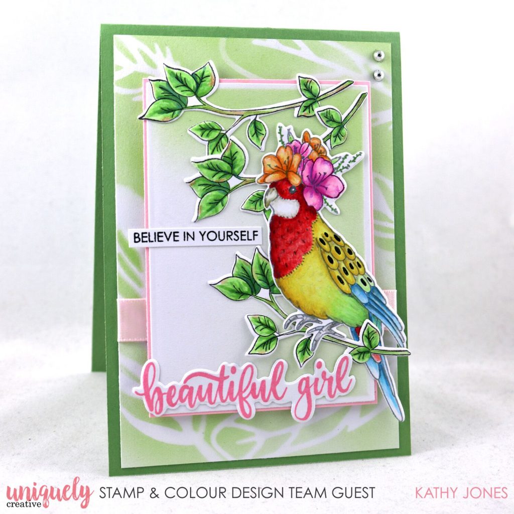 Uniquely Creative, Beautiful Bird stamp set, Australia