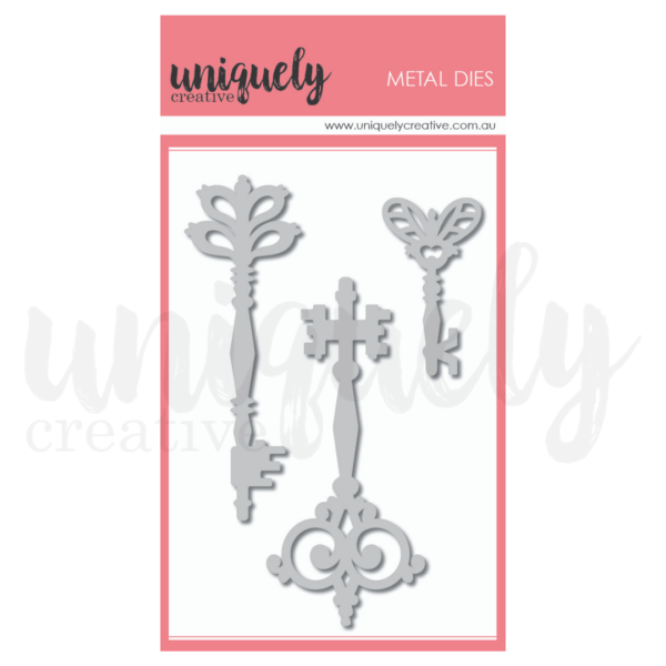 Uniquely Creative, Ornate Keys die set, Australia