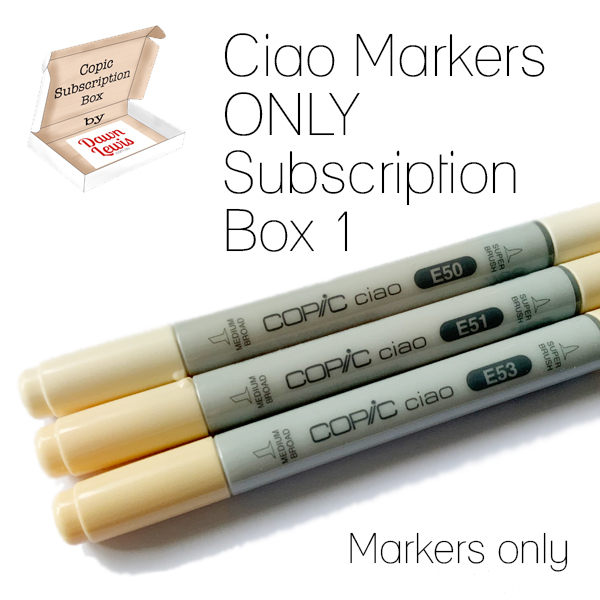 Ciao Markers Only Subscription Box graphic square