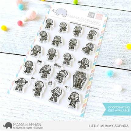 Mama Elephant, Little Mummy Agenda stamp set, Australia