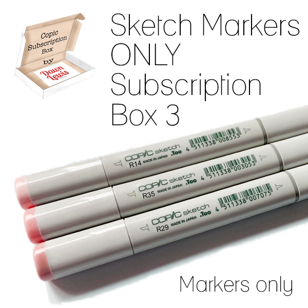 Subscription Box 3 Sketch Markers only