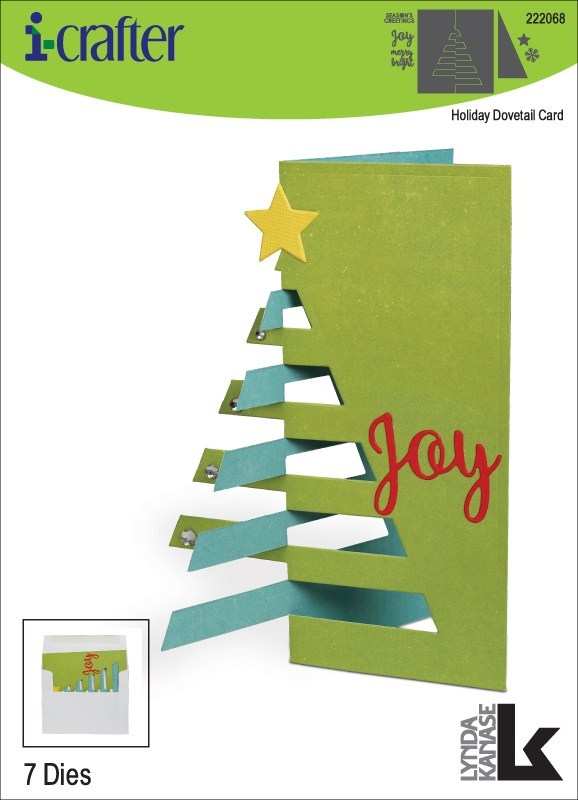 i-Crafter, Holiday Dovetail Card die set, Australia