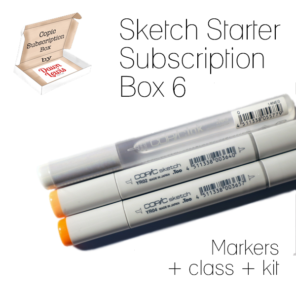 Subscription Box 6 Sketch Starter