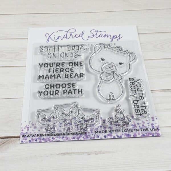 Kindred Stamps, Bear Hugs stamp set, Australia