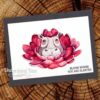 Rabbit Hole Design, Hippo Botanical stamp set, Australia
