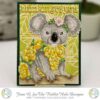 Rabbit Hole Design, Koala Botanical stamp set, Australia