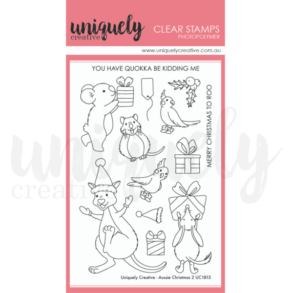 Uniquely Creative, Aussie Christmas 2 stamp set, Australia
