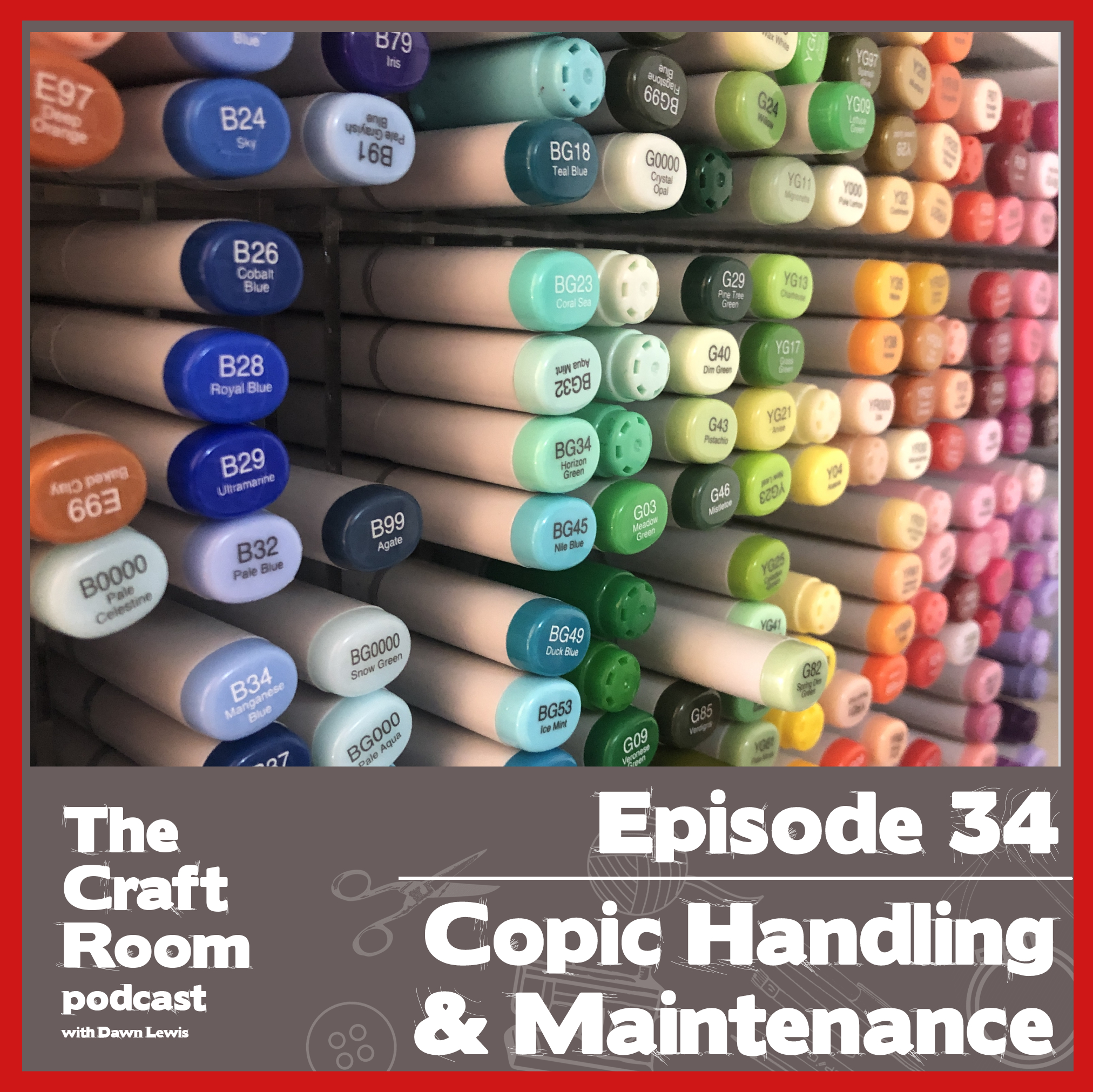 Episode 34 – Copic Marker Maintenance & Handling 