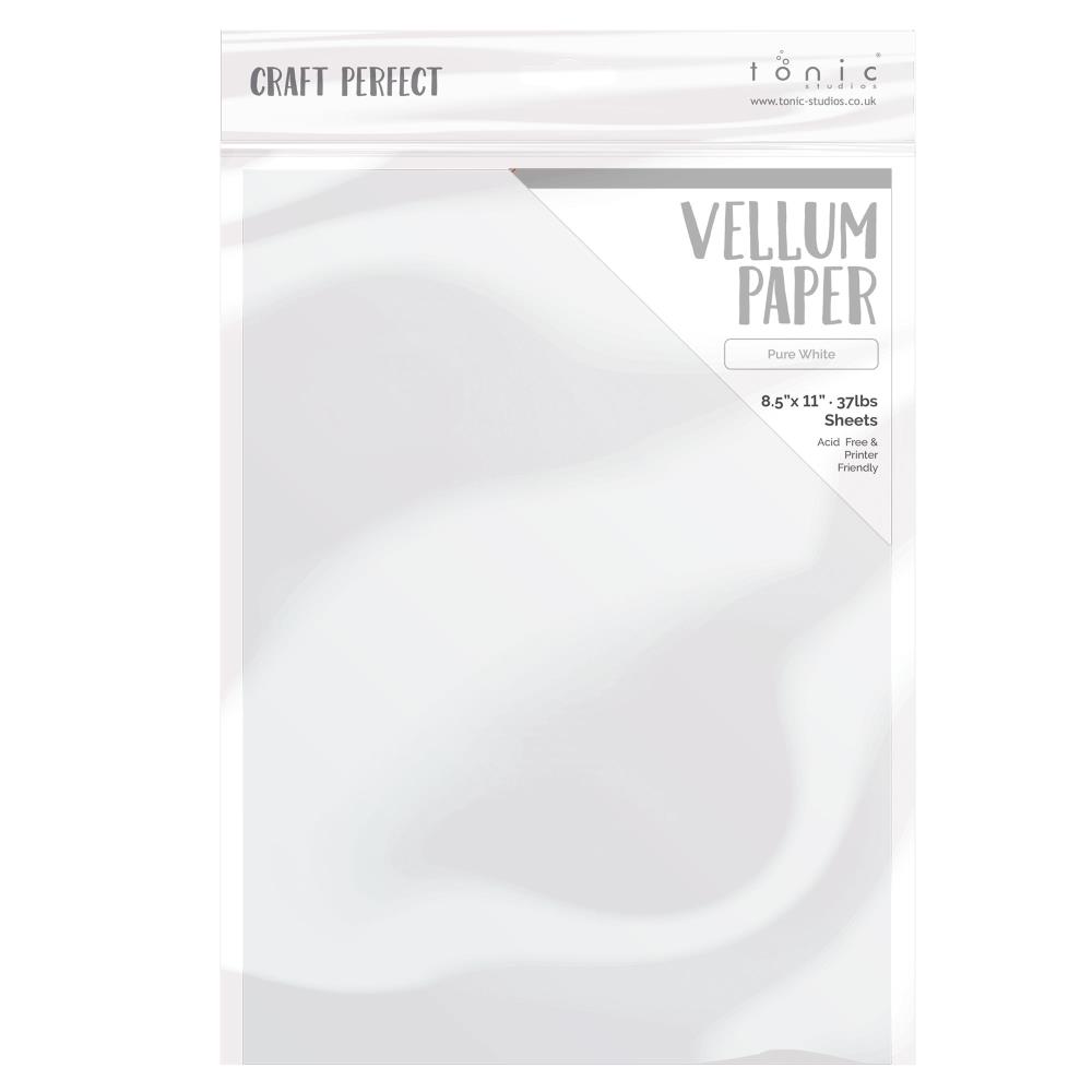 Craft Perfect, Vellum paper - Pure White, Australia