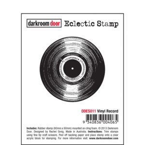 Darkroom Door, Vinyl Record eclectic stamp, Australia