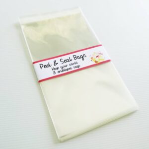 Peel & Seal Bags 25pk for A6 cards + C6 envelopes