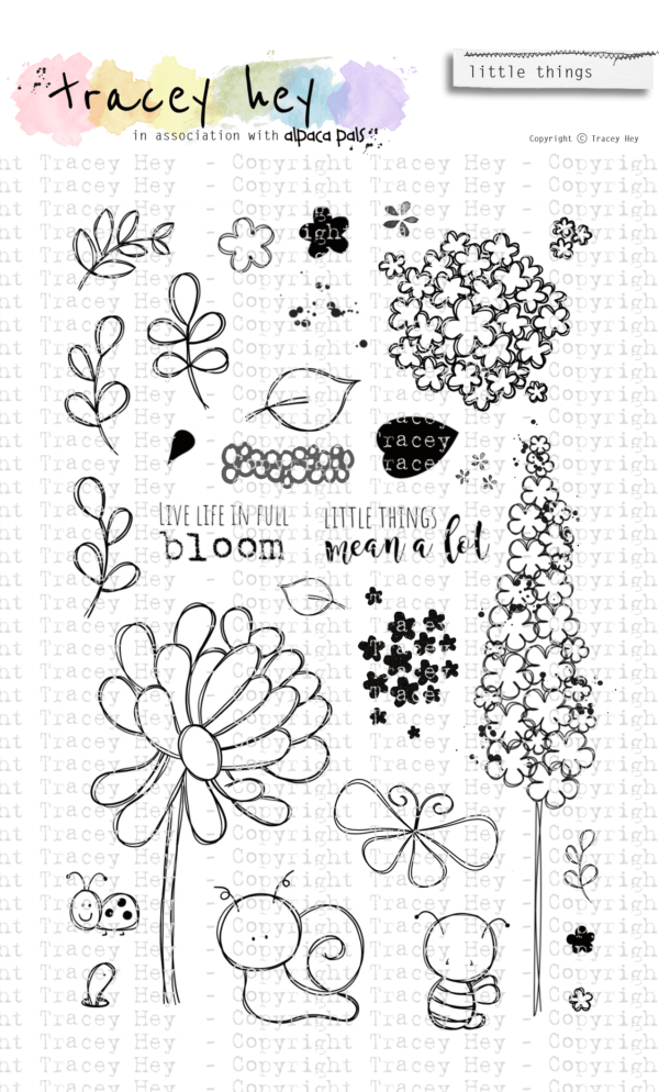 Tracey Hey, Little Things stamp set, Australia