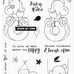 Tracey Hey, Never Tyre of You stamp set, Australia