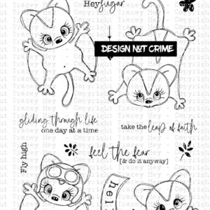 Tracey Hey, Sugar Glider stamp set, Australia