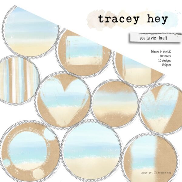 Sea La Vie 6x6 paper pad, Tracey Hey