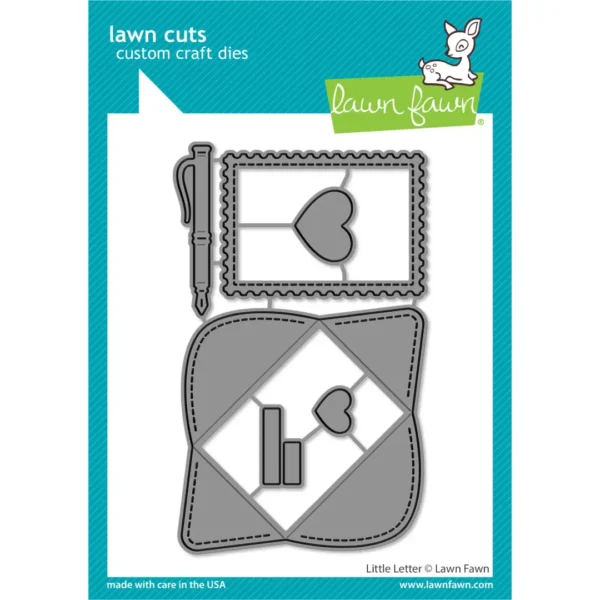 Little Letter die set, Lawn Fawn