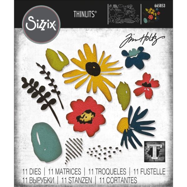 Modern Floristry die set, Tim Holtz Sizzix