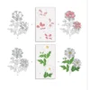 Build-A-Garden: Dreamy Dahlias stamp + stencil bundle, Altenew - Image 3