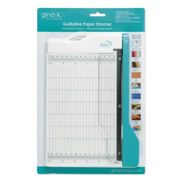 Guillotine Paper Trimmer 8.5", Gina K Designs