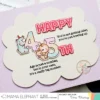 Cheeky Birthday stamp set, Mama Elephant - Image 3