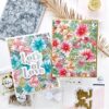 Poppy Mix stamp & stencil bundle, Pinkfresh Studio - Image 3