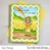 March Daffodil Fairy stamp set, Sweet November Stamps - Image 2